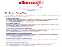 Tablet Screenshot of albuscador.com